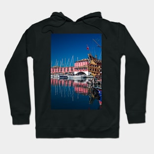 Ancient port of Genoa Hoodie